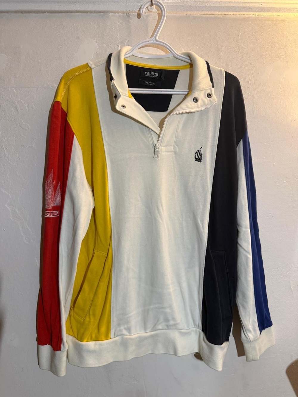 Nautica Vintage Collection Urban Outfitters Challenge Cup Colorblock Pullover
